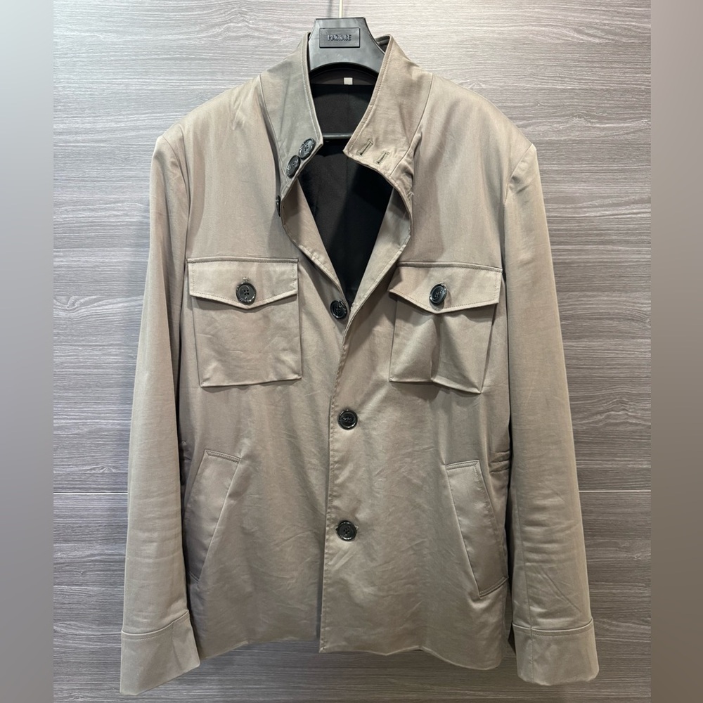 Men's Military Field Jacket - Gray